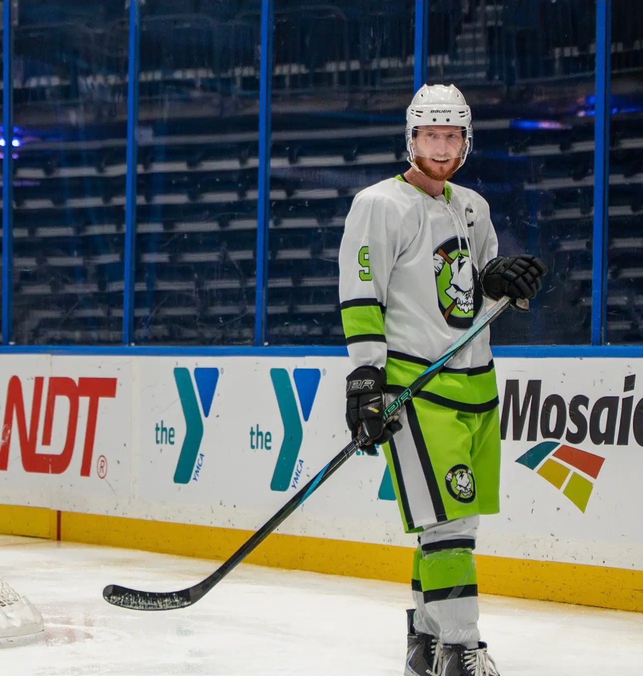 Mike Melvin, captain of Stick N Bones 3